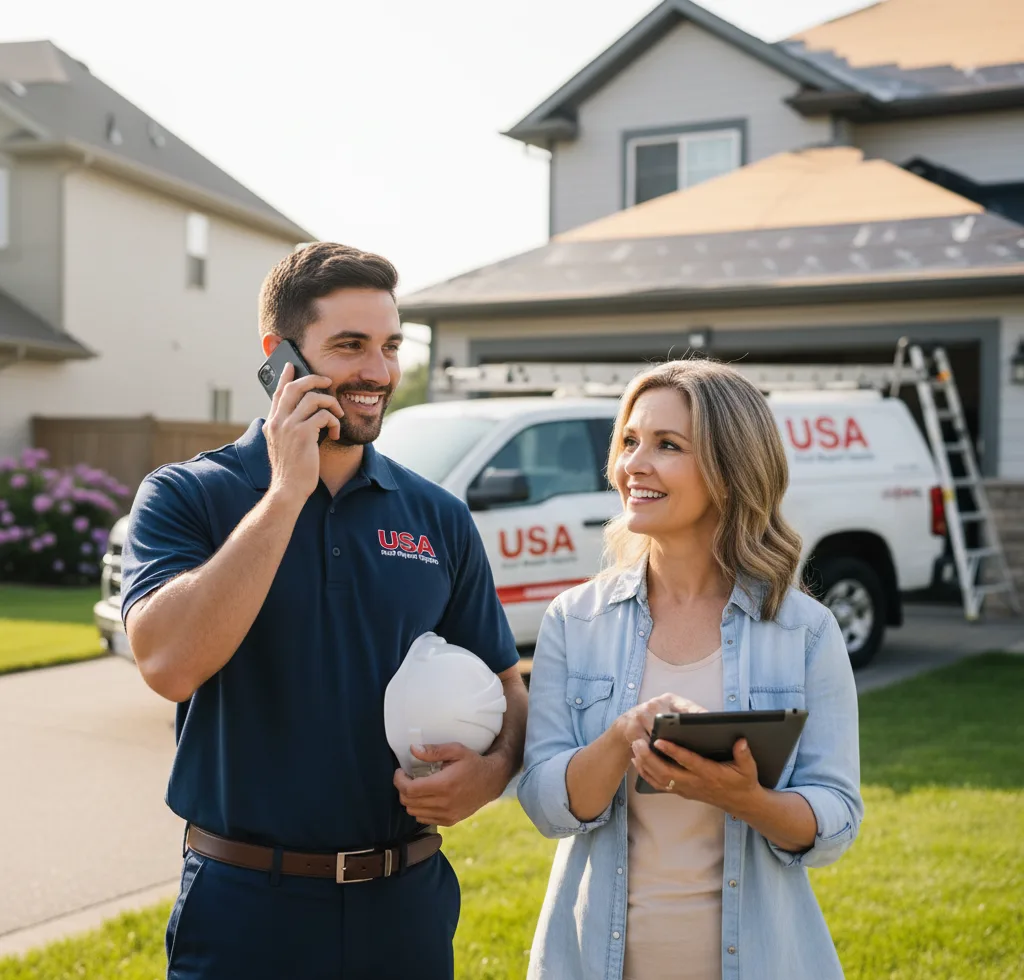 USA Roof Repair Experts customer support in Grantsburg